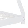 vidaXL Cadru pat de copii, alb, 70 x 140 cm, lemn masiv de pin