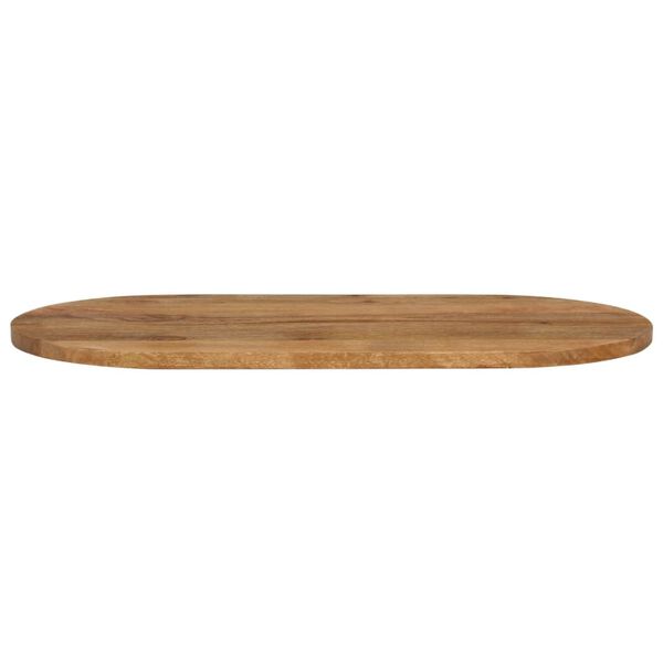 vidaXL Blat de masă oval, 110x50x2,5 cm, lemn masiv de mango