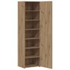 vidaXL Bufet 2 pcs Stejar Artizanal 50 x 42,5 x 185 cm