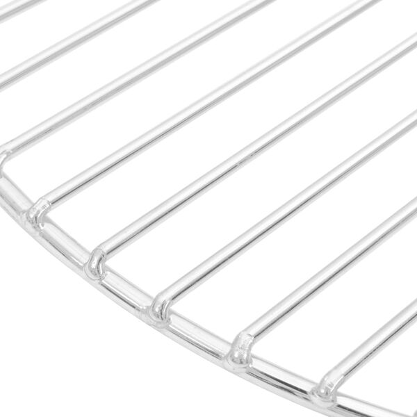 vidaXL Grill pentru grătar rotund, Ø37 cm, oțel inoxidabil 304