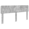vidaXL Cadru de pat cu headboard Gri Beton 180 x 200 cm Lemn prelucrat