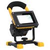 vidaXL Reflector cu LED re&icirc;ncărcabil cu m&acirc;ner, 20 W, alb rece