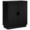 vidaXL Bufet VENRAY Negru 66 x 33 x 77,5 cm Lemn prelucrat