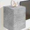 vidaXL Dulap TV de perete Beton 30 x 31 x 40 cm Lemn compozit