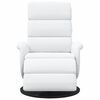 vidaXL Fotoliu recliner Alb 98 x 71 x 106 cm PU