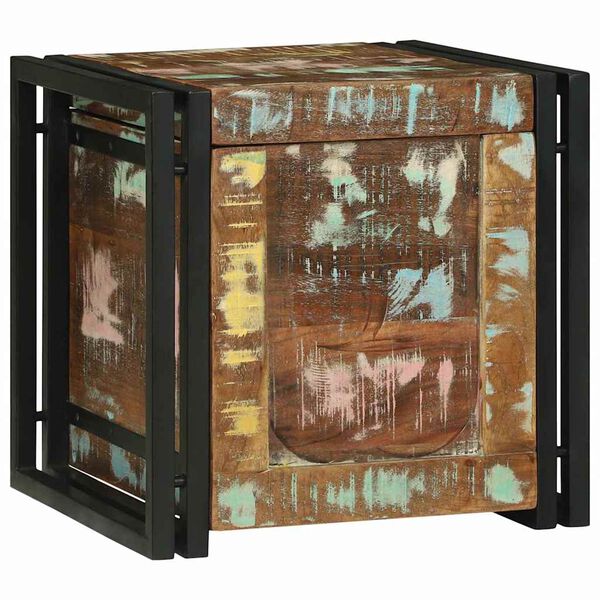 vidaXL Cutie de depozitare 40 x 40 x 40 cm Lemn masiv de acacia