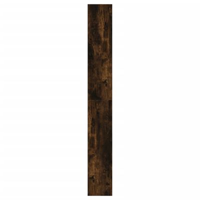 vidaXL Pantofar, stejar fumuriu, 60x21x163,5 cm, lemn compozit