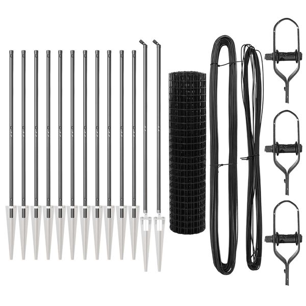 vidaXL Gard cu St&acirc;lp Gri 1,2 x 25 m Oțel