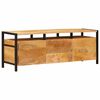 vidaXL Dulapuri de depozitare cu sertar cu ușă Maro 110 x 30 x 40 cm