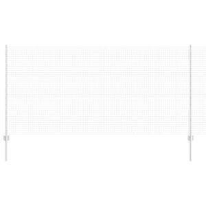 vidaXL Gard cu St&acirc;lp Argintiu 1,2 x 50 m Oțel