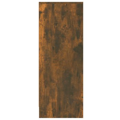 vidaXL Pantofar, stejar fumuriu, 60x35x92 cm, lemn prelucrat