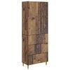 vidaXL Set de Dulapuri 2 pcs 66 x 34,5 x 90 cm Lemn prelucrat