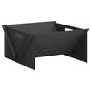 vidaXL Cuptor de foc Negru 40 x 40 x 20 cm Oțel