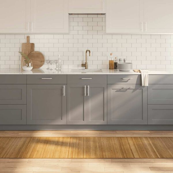 vidaXL Covor dreptunghiular, natural, 70x500 cm, bambus