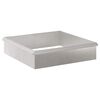 vidaXL Garduri pentru melci 8 buc. 100 x 3,5 x 25 cm Oţel inoxidabil