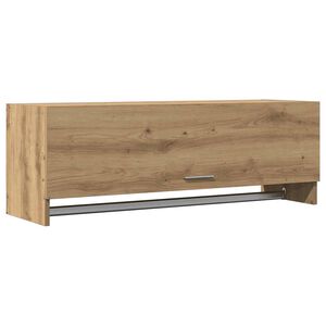 vidaXL Șifonier, Stejar artizanal, 100x32,5x35 cm, lemn prelucrat