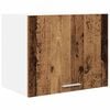 vidaXL Dulap suspendat Lemn vechi și Alb 50 x 31 x 40 cm Lemn compozit