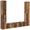 vidaXL Dulapuri TV montate pe perete 6 buc Lemn vechi lemn prelucrat