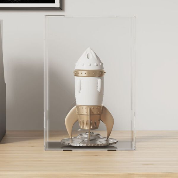 vidaXL Cutie de prezentare transparentă 17x12x25 cm, acrilică