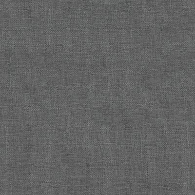 vidaXL Scaun de bucătărie, gri închis, 54x56x96,5 cm, material textil
