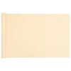 vidaXL Paravan de balcon, crem, 800x75 cm, PVC