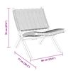 vidaXL Scaun relaxare, natural, ratan kubu și lemn masiv de mahon