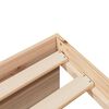 vidaXL Pat de zi fără saltea 100x200 cm din lemn masiv de pin