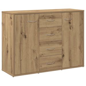 vidaXL Dulap, stejar artizanal, 88x30x64 cm, lemn prelucrat