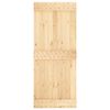 vidaXL Ușă NARVIK natural 85 x 210 cm Lemn de Pin Solid