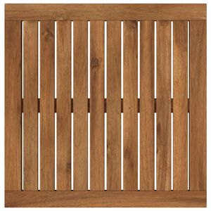 vidaXL Placă de masă 48,5 x 49 x 2 cm Dreptunghiular natural