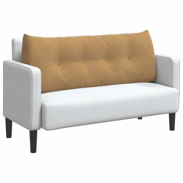 vidaXL Perna pentru spate Maro 120 x 24 x 50 cm Catifea