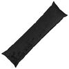 vidaXL Husă pentru pernă HEERLEN Negru 40 x 145 cm Flanelă