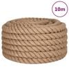 vidaXL Funie de iută, 10 m lungime, 50 mm grosime