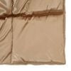 vidaXL Duvet de iarnă Auriu 240 x 200 cm Satin și Microfibra