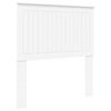 vidaXL Tăblie cap cu headboard Alb 90 cm Lemn compozit