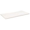 vidaXL Blat de birou, alb, 100x60x2,5 cm, lemn masiv de pin