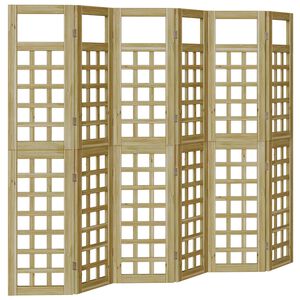 vidaXL Ecran de intimitate Maro miere 240 x 180 cm Lemn de pin masiv