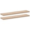 vidaXL Rafturi plutitoare, 2 buc., 110x23,5x4 cm, lemn prelucrat
