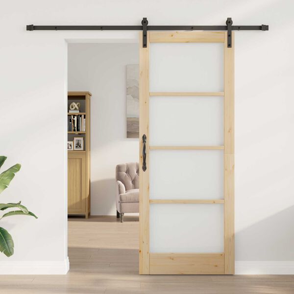 vidaXL Ușă glisantă ORKDAL natural 83 x 211 cm