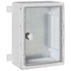 vidaXL Dulap de control Gri 32 x 15 x 35 cm Plastic ABS