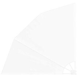 vidaXL Ecran de intimitate pentru balcon 140 x 140 cm Poliester Alb