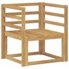 vidaXL Set de canapele de exterior Lemn Solid de Acacia Alb