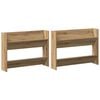vidaXL Dulap pentru pantofi 2 buc. 81 x 18 x 60 cm Lemn compozit
