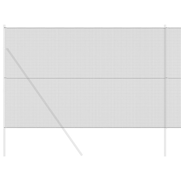 vidaXL Gard din sârmă sudată Gri 1.6 x 25 m Oțel