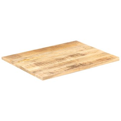 vidaXL Blat de masă, 90x60 cm, lemn masiv mango, 25-27 mm