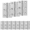 vidaXL Hinge 12 buc. 54 x 34 x 5 mm Argintiu Oțel