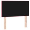 vidaXL Tăblie cap cu headboard Roz 80 cm Piele artificială