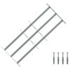 Grilaj de siguranță pentru ferestre cu 3 bare transversale 700-1050 mm