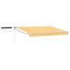 vidaXL Cort electric retractabil Nisipiu 3 x 2,5 m