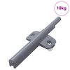 vidaXL Amortizor cu &icirc;nchidere soft 1161 buc. Gri 125 x 47 x 15 mm PP